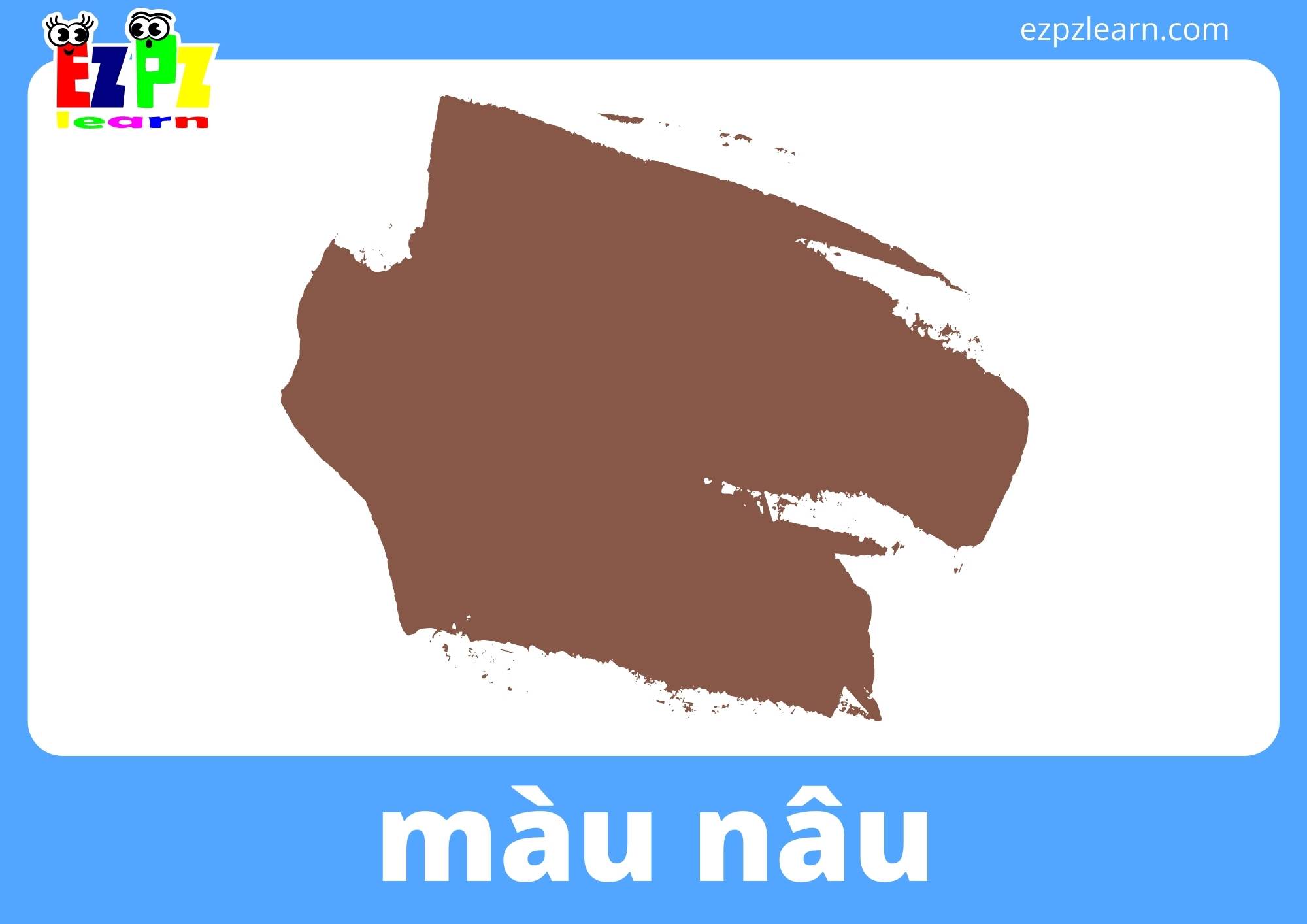 màu nâu